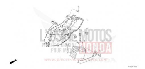 BATTERIE CRF110FR de 2024